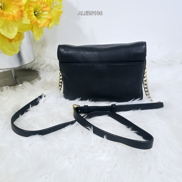 Michael Kors Black Leather Crossbody Bag - Picture 4 of 15